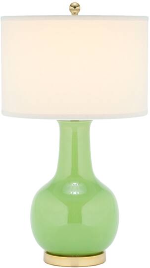 Ceramic Paris Lamp in Green